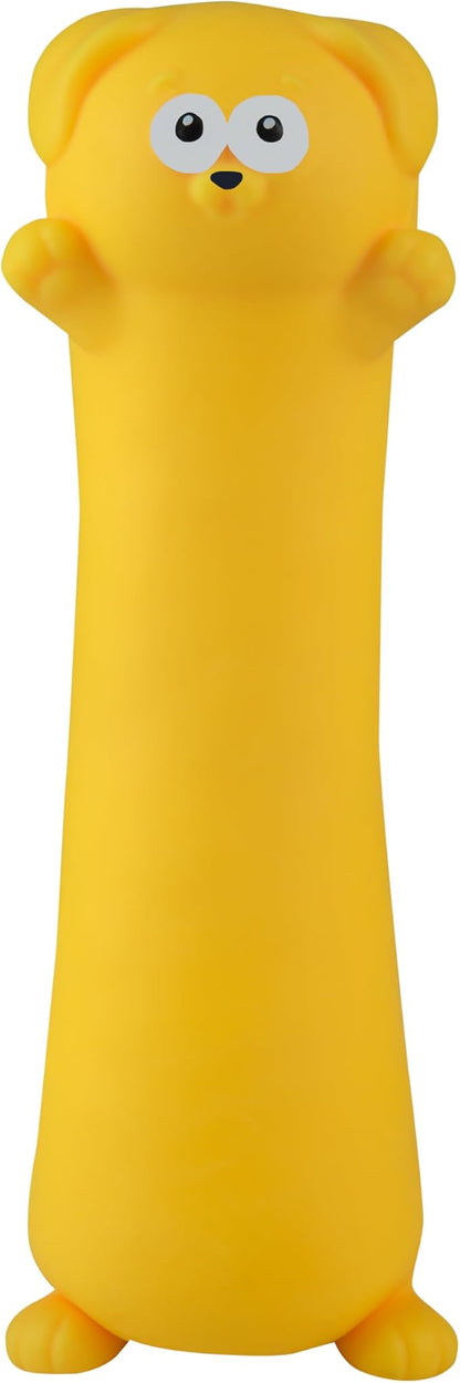 ORB Easy Sqweezy Pets Giant Stretchy Dog - Stretches Up to 5 Feet Long - Huge Jumbo Sized Yellow Squishy Toy Puppy, Stretch and Squeeze for Stress Relief - Fun Sensory Fidget Toy for Kids and Adults