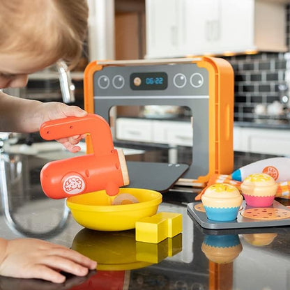 Fat Brain Toys Pretendables Bakery Set - Pretendables Bakery Set - New Imaginative Play for Ages 3 to 5