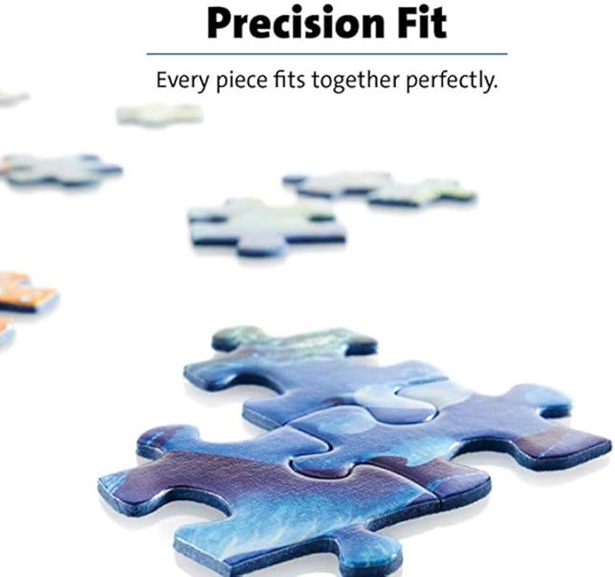 Ravensburger Calm Campsite Great Outdoors Puzzle - 300 Piece Jigsaw for Kids and Adults | Unique Shape Pieces | Anti-Glare Surface for Ages 9 and Up