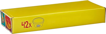 Play-Doh Bulk 42-Pack of 1-Ounce Cans, Easter Basket Stuffers for Girls & Boys, Party Favors, Kids Arts & Crafts, Preschool Toys, Ages 2+ (Amazon Exclusive)