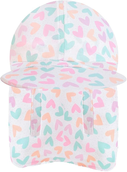 Gifts Treat Kids Legionnaires Hat, UPF 50+ Sun Protection Swim Cap Flap Hat for Kids, Quick Drying Sun Hat for Beach Seaside