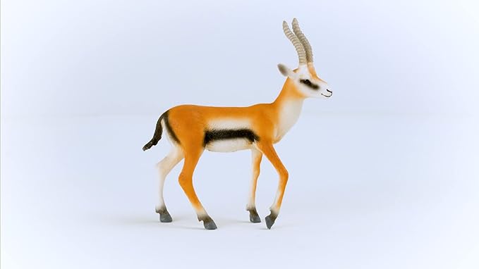 Schleich Wild Life New 2023, Wild Animal Safari Toys for Boys and Girls, Thomson Gazelle Toy Figurine, Ages 3+