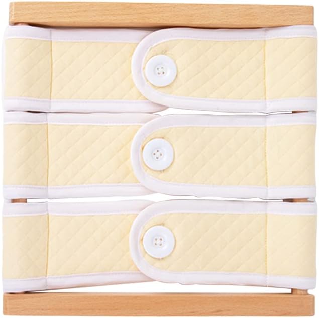 Montessori Wooden Toys for Dressing Learning Board Learning Basic Dressing Skills - Buttons, Snaps, Zippers, Belt Buckles & Velcro for 1 2 3 Year Old Toddlers Sensory Toy Gifts(3 Buttons)