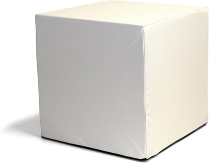 foamnasium Large Block, Indoor Foam Playset, Soft Toddler and Active Kids Play Foam Block for Crawling, Climbing, and Jumping, Made in The US, Enhanced Snow