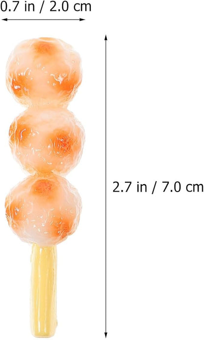 Toddmomy Kids Grill 4Pcs Artificial Barbecue Fake Food Realistic Food Kids Outdoor Kitchen Barbecue Model Decoration Display Props Play Kitchen Accessories for Kids Toddler Toddler