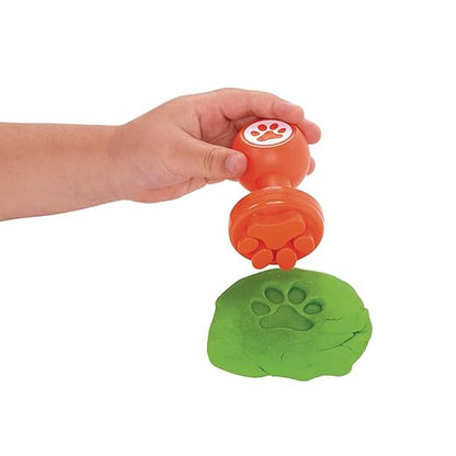 Colorations Easy Grip, Arts & Crafts, Shapes and Numbers Dough Stampers Set of 26 (Item # DOUGHSN)