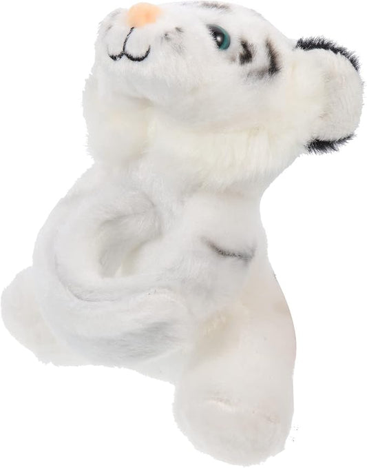 Kisangel 1pc Plush Huggable Stuffed Animals Jungle Themed Slap Bracelet Wrist Hugger Plush for Jungle Party Favors(As Shown 1)