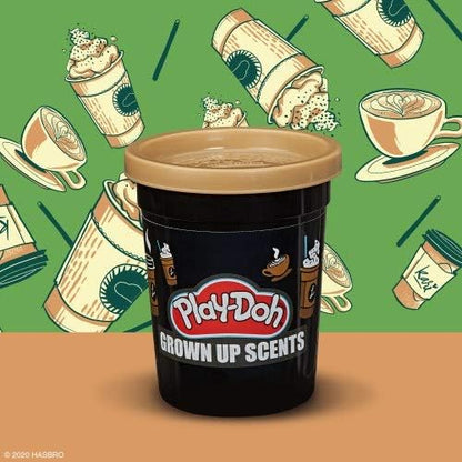 Play-Doh Grown Up Scents Multipack of Scented Modeling Compound for Adults, 6 Assorted Colors and Smells, Funny Gift or Party Favor for Men and Women