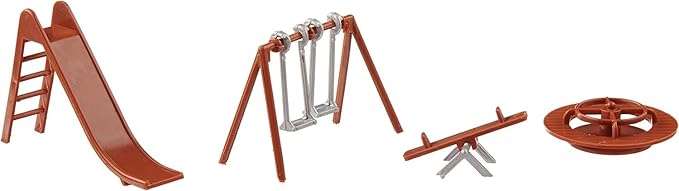 Bachmann Trains - Scenery Accessories - PLAYGROUND EQUIPMENT - HO Scale