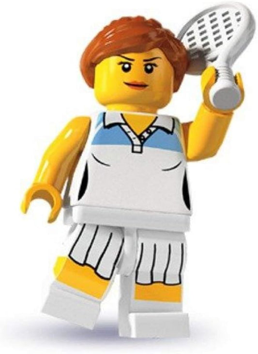 Lego: Minifigures Series 3 > Female Tennis Player Mini-Figure