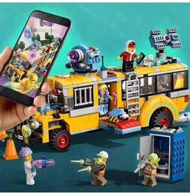 LEGO Hidden Side Paranormal Intercept Bus 3000 70423 Augmented Reality [AR] Building Kit with Toy Bus, Toy App Allows for Endless Creative Play with Ghost Toys and Vehicle (689 Pieces)