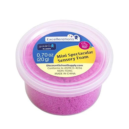 Excellerations Mini Spectacular Sensory Foam Set of 5 - Party Favors, Sensory Toys for Kids, Fidget Kit