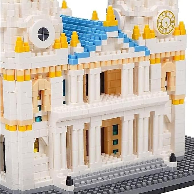 St Paul's Cathedral London Building Blocks Set (7053Pcs) Famous World Architecture Educational Toys Micro Bricks for Kids Adults