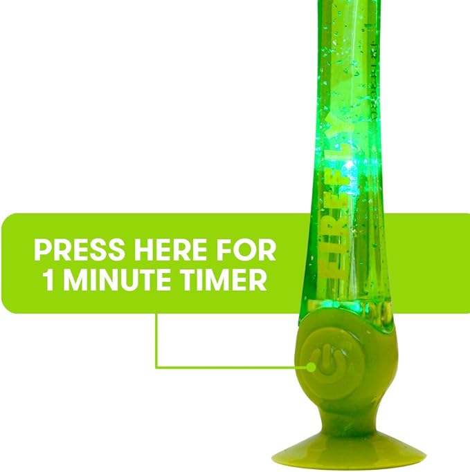 Firefly Light-Up Timer Kids Toothbrush with Suction Cup, Soft - 2 Count (Pack of 1), Assorted