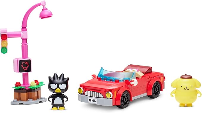BLDR Hello Kitty and Friends Badtz-Maru’s Convertible Building Set 0111 with Badtz-Maru and Pompompurin Minifigures - for Kids and Sanrio Fans Ages 8+