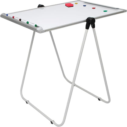 Charles Leonard Double Sided Magnetic Whiteboard Easel