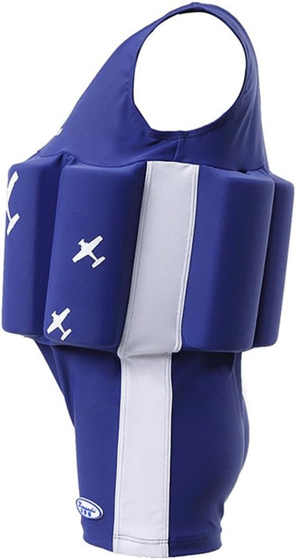 Baby Kids Floatation Suit Float One-Piece Swimwear Buoyancy for Girls Boys 1-8Years