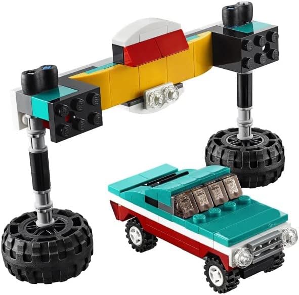 LEGO Creator 3in1 Monster Truck Toy 31101 Cool Building Kit for Kids (163 Pieces)