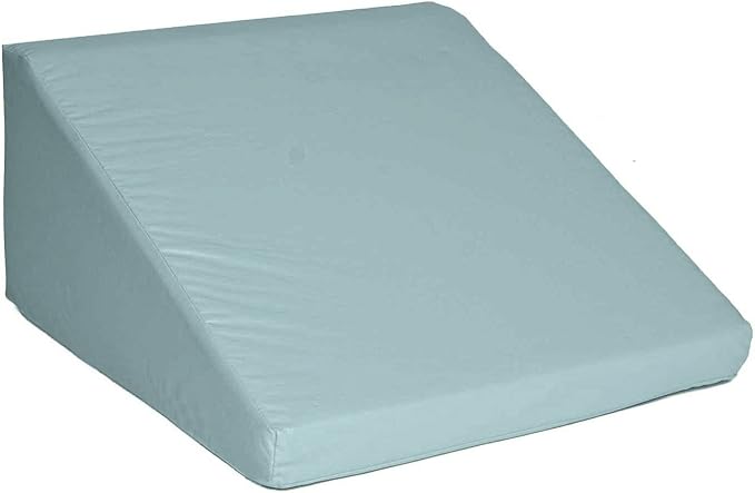 Foamnasium Wedge, Indoor Foam Playset, Soft Toddler and Active Kids Play Foam Wedge for Crawling, Climbing, Sliding and Jumping, Made in The US, Pewter