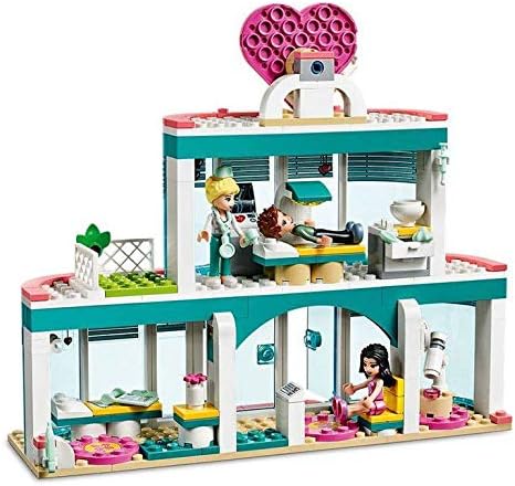 LEGO Friends Heartlake City Hospital 41394 Best Doctor Toy Building Kit, Featuring Friends Character Emma (379 Pieces)
