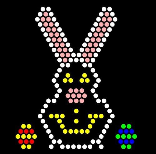 Holiday Refill templates for Lite Brite Cube, Flat-Screen, and Four Share (10 Sheets, 7x7)