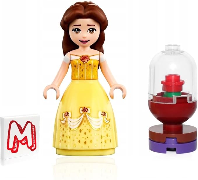 LEGO Disney Princess Beauty & The Beast Minifigure - Belle (in Dress with Red Roses) 43180