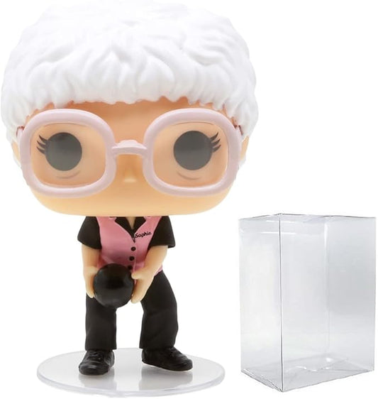 Funko TV: Golden Girls - Sophia in Bowling Uniform Pop! Vinyl Figure (Bundled with Compatible Pop Box Protector Case), Multicolored, 3.75 inches