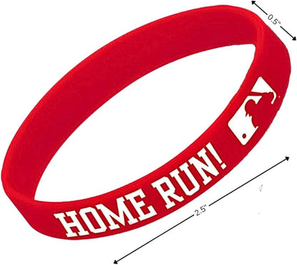 Amscan MLB Collection Rubber Bracelets, Party Favor
