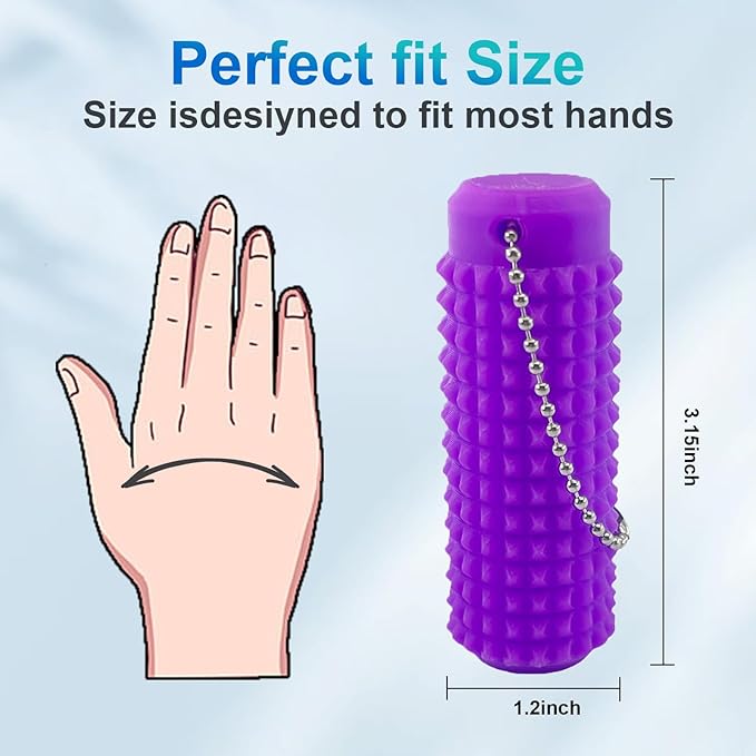 5PC Little Ouchies Fidget Toys Adults, Pain Stim Fidget Anxiety Relief Pain Stim Pocket Sensory Toys for Anxiety and Stress Reduction,Portable Travel Stress Relief Keychain