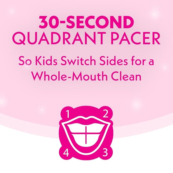 Spinbrush Kids Electric Toothbrush, Shimmery Sparkle, Battery-Powered