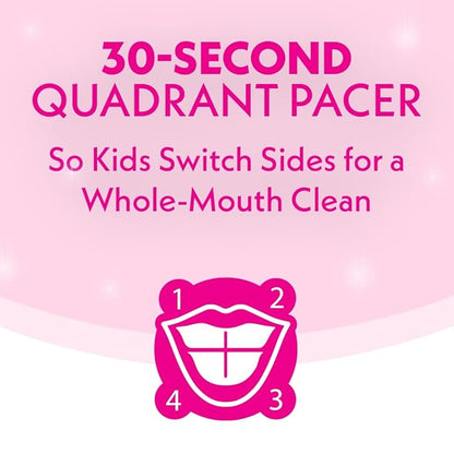 Spinbrush Kids Electric Toothbrush, Shimmery Sparkle, Battery-Powered