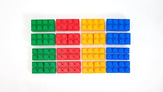 UNiPLAY Mix Soft Building Blocks - 36-Piece Set for Infant Early Learning, Cognitive Development, and Toddler Creative Play - Ages 3 Months+