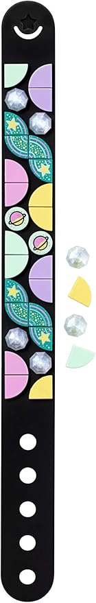 LEGO DOTS Cosmic Wonder Bracelet 41903 DIY Craft Bracelet Making Kit, A Fun Craft kit for Kids who Like Making Creative Jewelry, That Also Makes a Great Holiday or Birthday Gift (33 Pieces)