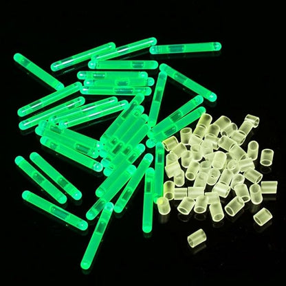50 Pack - 1.5 Inch Mini Glow Sticks - Green