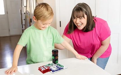 Traffic Light Toy for Kids Circuit Toy - Easy to Build STEM Kit for Kids Aged 3+. with Flashing Lights & Realistic Sounds, Perfect Educational Gift