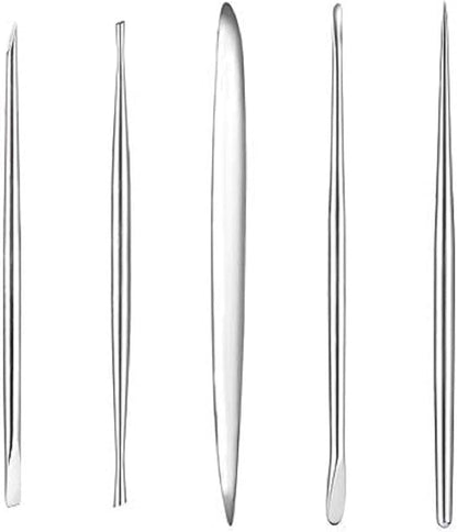 Ceramic Pottery & Clay Ribbon Sculpting Tool Kit (Set of 5)