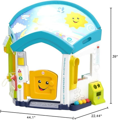 Fisher-Price Baby & Toddler Toy Laugh & Learn Smart Learning Home Playhouse with Lights Sounds & Activities for Infants Ages 6+ Months (Amazon Exclusive)