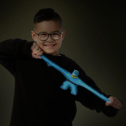 Heroes of Goo Jit Zu Glow Shifters - Versus Pack, Ultraglow Tyro VS Shadowclaw Rock Jaw. One with Unique Glow-in-The-Dark Goo Transformation. Crush The core, Goo Glows in The Dark (42620)