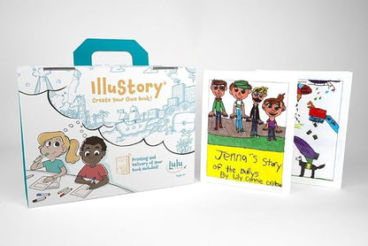 Lulu Jr. Illustory Book Making Kit, Multicolor
