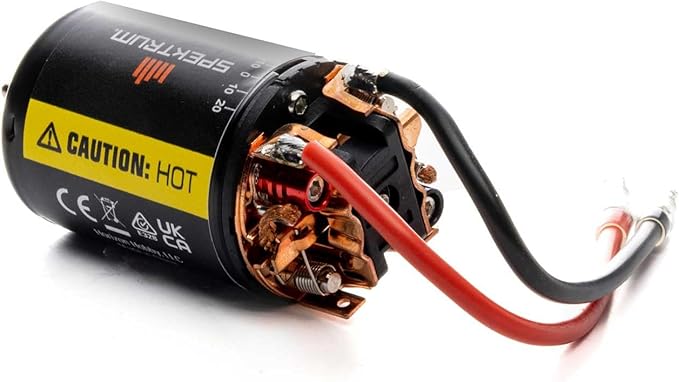 Spektrum Smart Firma 12T Rebuildable 550 3 Pole Brushed Motor, SPMXSM6123