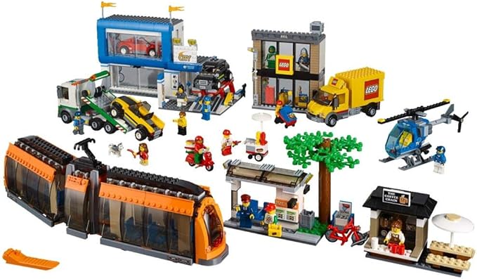 LEGO City Town 60097 City Square Building Kit