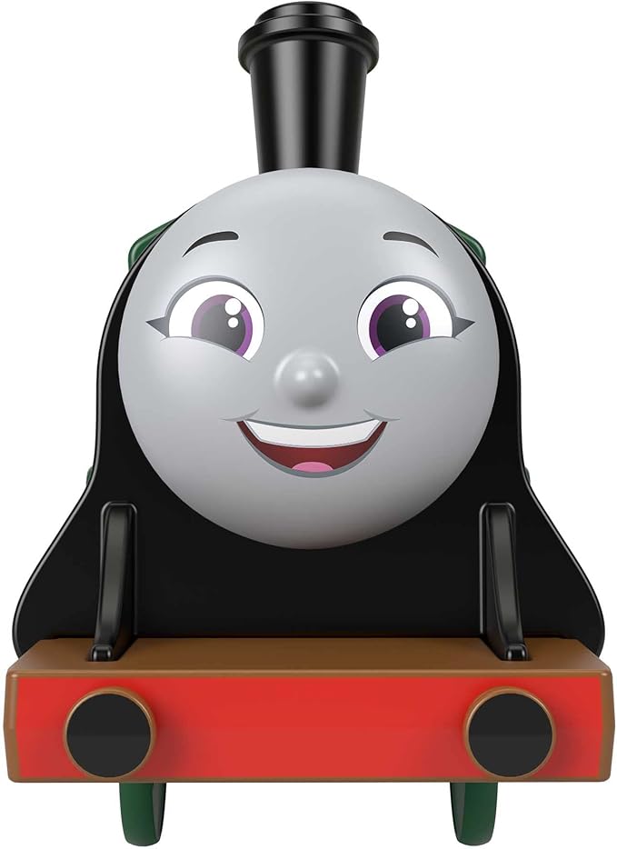 Thomas & Friends Motorized Toy Train Emily Battery-Powered Engine with Tender for Pretend Play Preschool Kids Ages 3+ Years