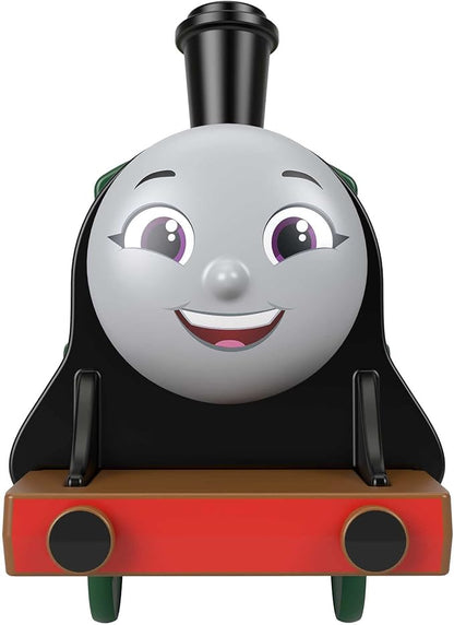 Thomas & Friends Motorized Toy Train Emily Battery-Powered Engine with Tender for Pretend Play Preschool Kids Ages 3+ Years