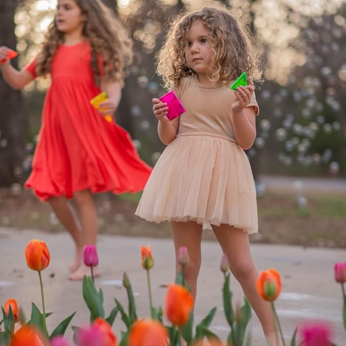 MAGNA-TILES Color Shop NEON 20-Piece Magnetic Construction Set, The Original Magnetic Building Brand