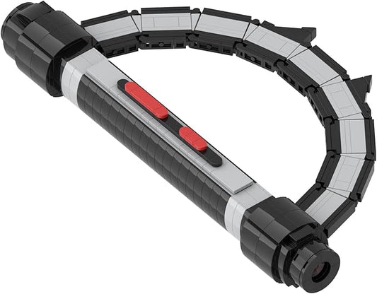 MOOXI-MOC Space Wars Third Sister Reva Lightsaber Hilt Building Set,Creative Building Blocks Kit(431pcs)