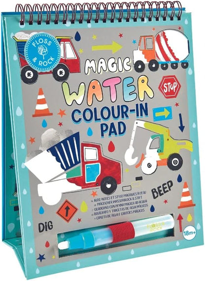 Floss and Rock 44P6438 Construction Magic Color Changing Watercard Easel and Pen