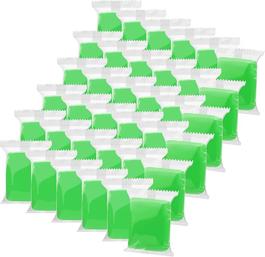 Green Crafting Clay, 36 Pack Moldable Super Light Weight Air Dry Foam Clay Perfect for Arts & Crafts