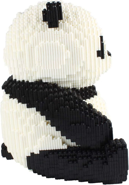 Larcele Panda Micro Building Blocks Animal Mini Building Toy Bricks, 7812 Pieces KLJM-02(Model 2843)