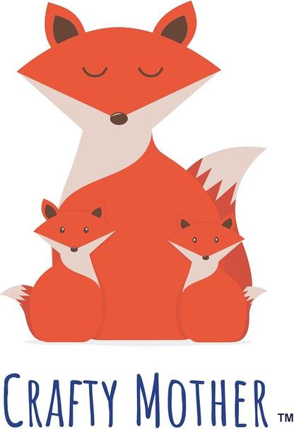 Crafty Mother 18 Awesome Paper Crafts Arts and Crafts Supplies – Award Winning Crafts for Kids Ages 4-8 Toddler Activities -Fun and Educational Kids Art Supplies Promote Motor Skills, Problem Solving