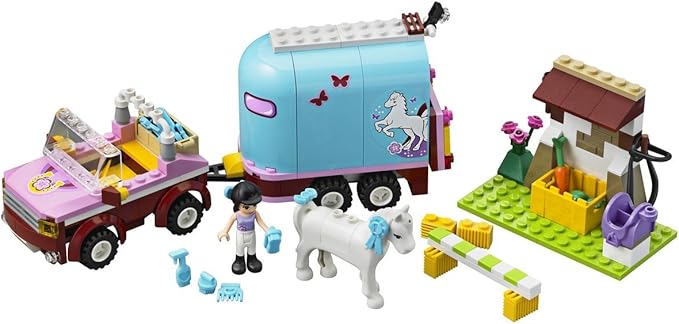 LEGO Friends 3186 Off-Road Vehicle with Horse Trailer